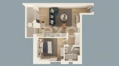 Apartament 2 camere in Mioveni | Bloc Nou | intabulat si finalizat - foto 3