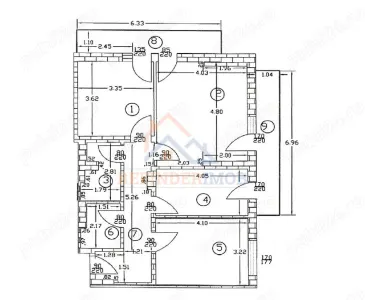 Apartament 3 camere, premium, situat central - foto 7