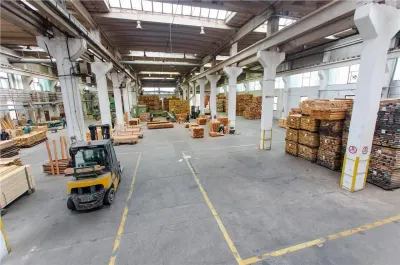 Hala industriala de 2700mp cu 3,1 ha teren intravilan in Miercurea Sibiului - foto 14