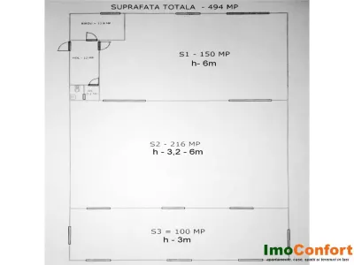 4E pe mp! Spatiu  de depozitare - productie in zona industriala - foto 2