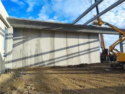 Nou !!! Hala 1200 mp, din structura beton armat/pereti din prefabricate, in Magurele, la sosea asfaltata, aproape centura ; cu personalizare fluxuri/instalatii la cerere, pe baza de comanda ferma; fin - foto 10