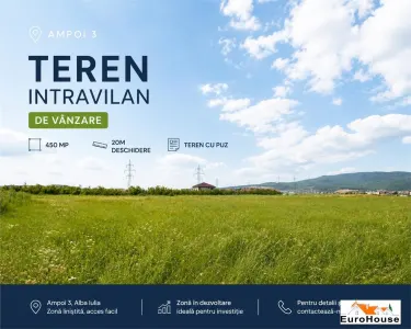 Teren Intravilan De Vanzare Ampoi 3 - Alba Iulia