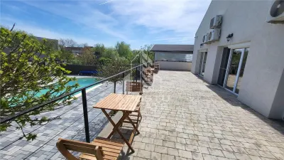 Casa individuala premium cu piscina,280 mpu,teren de 1600 mp,Giarmata - foto 3