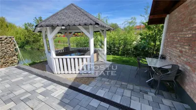 Casa individuala premium cu piscina,280 mpu,teren de 1600 mp,Giarmata - foto 8