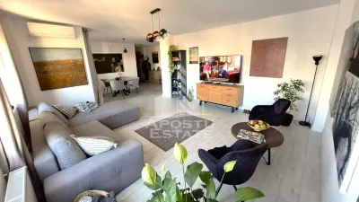 Penthouse mobilat si utilat,3camere,2 bai,parcare subterana,Torontalui - Timisoara