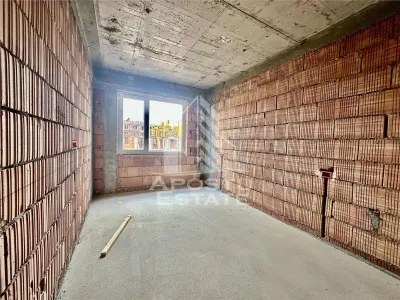 Apartament cu 2 camere, boxa 2 si 2 parcari, bucatarie inchisa, Giroc - foto 3