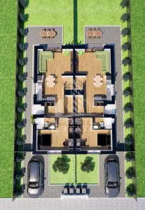 Jumate de duplex P+1 cu 4 camere de vanzare, Giarmata Vii - foto 12