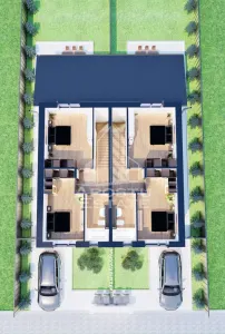 Jumate de duplex P+1 cu 4 camere de vanzare, Giarmata Vii - foto 13
