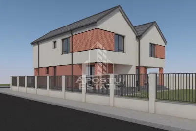 Teren in Mosnita Noua cu autorizatie de constructie pentru Duplex - foto 3