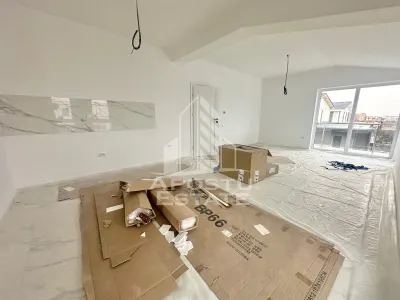 Apartament tip penthouse cu 3 camere si terasa de 30 mp in Braytim - foto 5