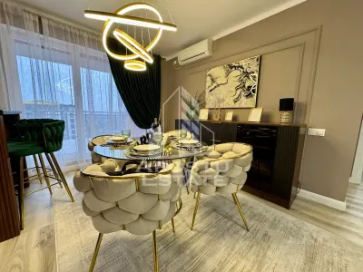 Apartament cu doua camere, mobilat LUX, etajul 11 - foto 1
