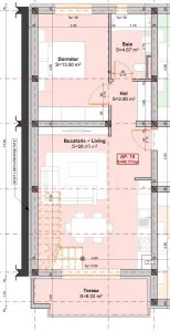 Penthouse cu scara interioara deosebita, 3 camere si 2 bai langa Lidl. - foto 15