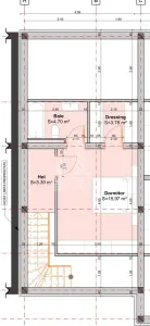 Penthouse cu scara interioara deosebita, 3 camere si 2 bai langa Lidl. - foto 16