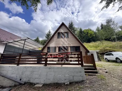 Comision 0% Casa A-Frame, la munte, 1km de Partia Rausor, Hunedoara - foto 2