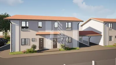 Duplex cu 3 camere, carport, la asfalt in Chisoda - Chisoda