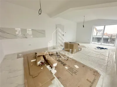 Apartament tip penthouse cu 3 camere si terasa de 30 mp in Braytim - foto 2