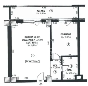 Apartament cu 2 camere, de vanzare, zona Torontal, Timisoara - foto 10