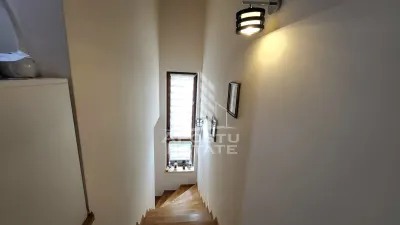 Duplex cu 4 camere,3bai,mobilat si utilat,pozitie excelenta,Dumbravita - foto 13