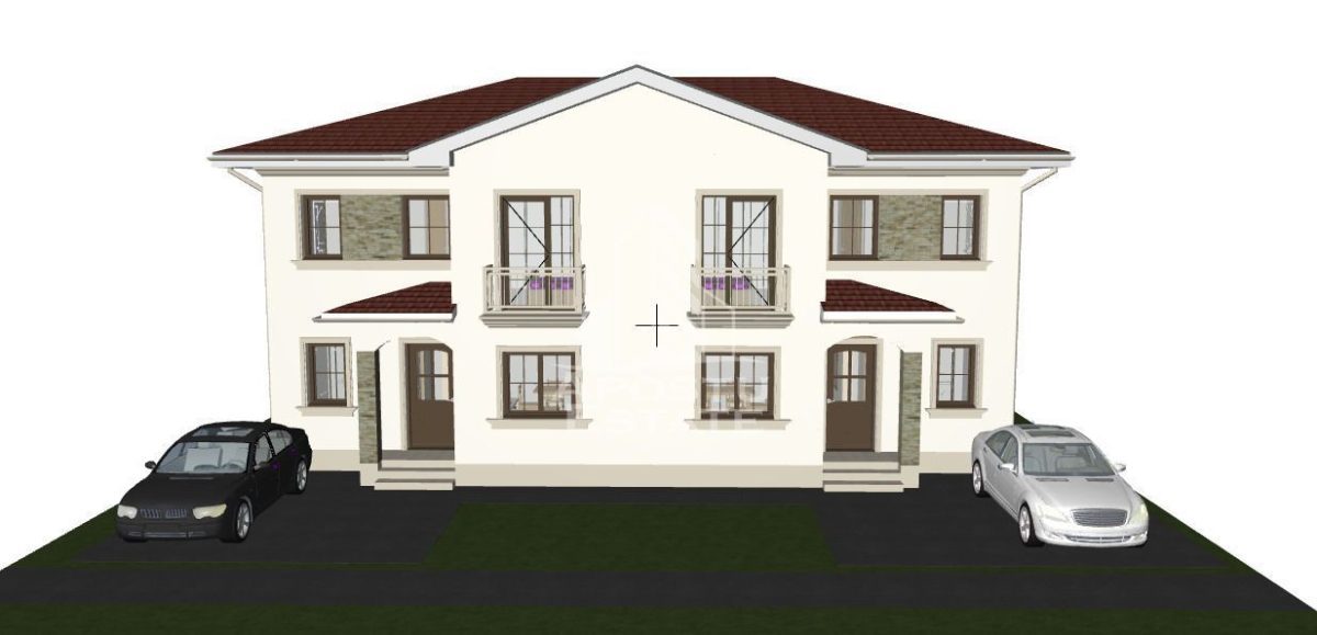 Jumatate de duplex la cheie,4 camere,constructie 2024 Mosnita Noua - Mosnita Noua