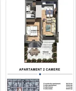 Apartamente de vanzare cu 2 camere, predare la cheie, Torontalului - foto 17