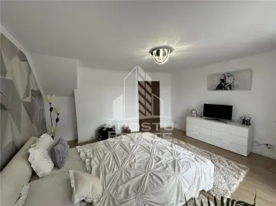Duplex cu 4 camere si gar, P+1+M,mobilat si utilat, utilitati complete - foto 13