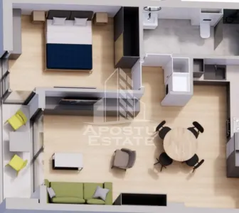 DE VANZARE Apartament 2 camere intr-un complex rezidential premium - foto 9