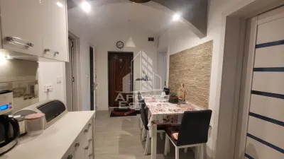 Apartament cu 3 camere,2 bai,renovat,complet mobilat utilat,Girocului - foto 6