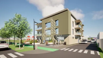 PUZ cu parcele de duplex si blocuri, teren 1 ha, Giroc - Giroc