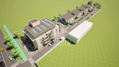 PUZ cu parcele de duplex si blocuri, teren 1 ha, Giroc - foto 5
