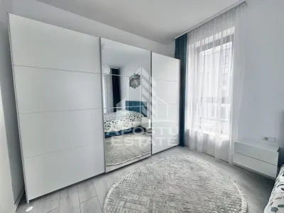 Apartament cu 2 camere la etajul 1 cu lift complet mobilat si utilat - foto 8