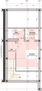 Penthouse cu scara interioara deosebita, 3 camere si 2 bai langa Lidl. - foto 15