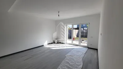 Duplex nou,pe parter,3 camere,2 bai,Dumbravita,la cheie - foto 4