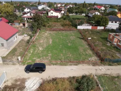 Teren Intravilan de Vanzare in Campineanca | 715 mp | Deschidere 23 ml | 2 Strazi - Campineanca